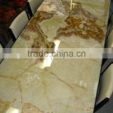 Wholesale high quanlity GREEN ONYX TABLE TOPS COLLECTION Pakistan Onyx Marble brings you beautifully designed quality Green Onyx