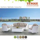 Luxury Patio Rattan Furniture With Waterproof Cushion and Pillow thumbnail-1