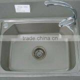 Single Bowl Stainless Steel Kitchen Sink thumbnail-1