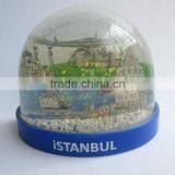 Snow Globe With The Magnet,Fridge Magnet For Tourist Souvenirs,OEM Fridge Magnet Plastic Photo Snow Globe thumbnail-4