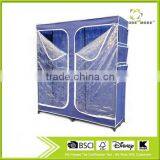 Store More Non Woven Fabric Closet Wardrobe With Both Side Pockets thumbnail-1