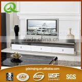 E386 High Gloss tv Stand Mable Top Mdf tv Stand thumbnail-2