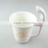 Coffee Mugs,white Ceramic Coffee Mugs.coffee Mugs With Special Handel thumbnail-2