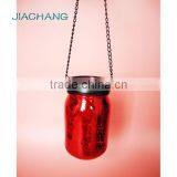 Acid Etch Luxury Scented Glass Candle Jar With Hanging Handle thumbnail-4