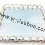 Crystal square tray, Crystal tray