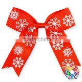 Christmas Ribbon Hair Bows for Christmas Party Girls Decoration Boutique Hair Bows for Christmas thumbnail-2