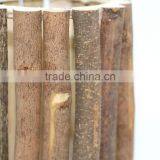 Wooden Pen Holder. Wood Branch Pen Pot, Cylinder Wood Pen Holder thumbnail-3