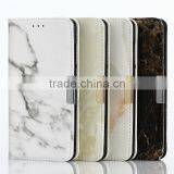 Noble Design High Quality Marble PU Card Bumper/pocket Cell Phone Case for Huawei thumbnail-1