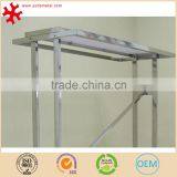 Durable Free Standing Stainless Steel Clothes Display Stand for Garment thumbnail-4