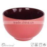 Light Color Ceramic Two Tone Soup Bowl thumbnail-2