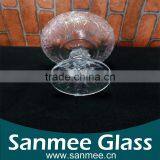 Personalized Butterflies Patterns Glass Ice Cream Cup thumbnail-3