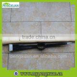 Garden Used Steel Pickaxe With Wooden Handle