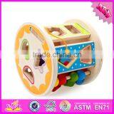2017 New Design Multi-function Blocks Wooden Shape Toys for Toddlers W12D066 thumbnail-2