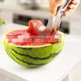 Watermelon Slicer Corer Stainless Steel Fruit Peeler Faster Melon Cutter-Useful and Smart Kitchen Gadget thumbnail-3