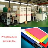 PP hollow corrugated sheet extrusion machine
