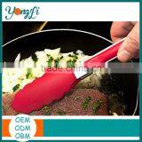 LFGB,FDA,CE / EU,SGS Certification Silicone Material Silicone Scissor Tongs thumbnail-2