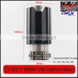 Auto Tuning Stainless Muffler Carbonfiber Tips Laser M for Bmw