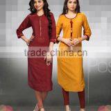 Latest Collection of Designer Kurtis Available at Low Prices in India. Huge Selection of Women's Tunics, Ladies Kurtis, thumbnail-1