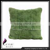 CX-D-28B Cheap Wholesale Bulk Rabbit Fur Pillow Case thumbnail-1