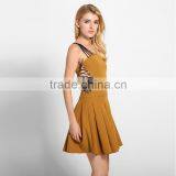 Maxnegio Sexy Club Pleat Lace up Prom Dress thumbnail-4