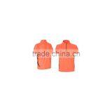 Men's Half-zipper Polyester Dri Fit Short Sleeve T-shirt thumbnail-3