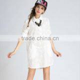 New Arrival Cotton Shirt White Wholesale Dress Shirt thumbnail-1