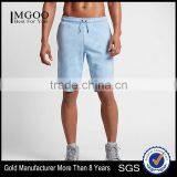 MGOO OEM Service Mens Casual Shorts In Blue Color Sport Wear Gym Pants In Stock thumbnail-1