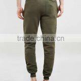 Mens Khaki Green Skinny Fit Joggers thumbnail-2