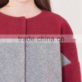 2016 Women Winter Cashmere Coats Wool Coat For Ladies thumbnail-5