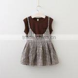 hot sales cute design baby wear/kids clothes baby girls two pieces sets