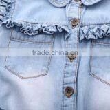 S33425W Girls Denim Jackets Coats Fashion Children Outwear Embroidery Sequins Children's Jacket thumbnail-5