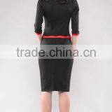 Elegant Contrast Ladies Office Suit Fashion Stylish Woman Suit 2015 thumbnail-5