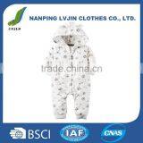 Winter Hooded Jumpsuit One Piece Zip Hooded Jumpsuit thumbnail-1