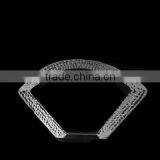 Optic Crystal Glass Fan Shaped Iceberg , Sector Iceberg For Souvenirs Office Decoration JKC-0086 thumbnail-1