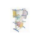 Blue Indoor Home Clothes Rack Dryer Hanger NG-300W3 thumbnail-1