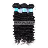 Double Drawn Weft Loose Wave 7A 8A Unprocessed Peruvian/brazilian Deep Wave Hair thumbnail-1