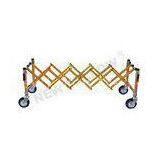 Aluminum Alloy Church X - Frame Telescopic Funeral Trolley With Wheel