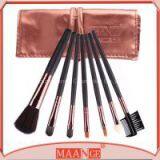 MAANGE 7 Piece Compact Makeup Brushes Kits Synthetic Hair thumbnail-3