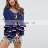 Hot Sale Cheap Price Bomber Jackets Fashion Women Plain Ladies Coats Winter Clothes thumbnail-2