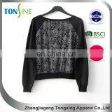 Women's Long Sleeve Rose Print Sweater thumbnail-2