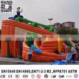 Cheap Inflatable 8 Sharp Big Water Slides With Pool for Sale