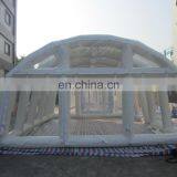 2016 Pretty High Quality Transparent Inflatable Dome Tent /transparent Swimming Inflatable Tent