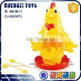 Funny Board Game Cartoon Hen Plastic Toy Chicken Lays Eggs