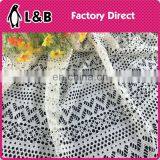 Tropical Lace Mesh 100% Polyester per Meter Jacquard Knitting Fabric thumbnail-1