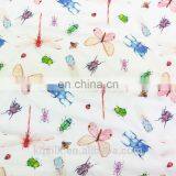 Digital Printed Rayon Fabric With Small Insects Pattern