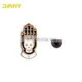 Custom Made Antique Brass Plated Helping Hand Shaped Lapel Pin thumbnail-6