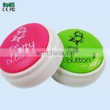 10 Secs Or More High Quality With Recordable LED Light Sound Button