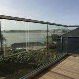 Aluminum U Channel Base Glass Railing Terrace Fence for Balcony thumbnail-2