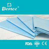 hospital incontinence bed pad washable underpad with wings