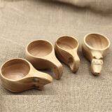 Wooden Water Cup/Salad Bowl,Made of Rubber Wood